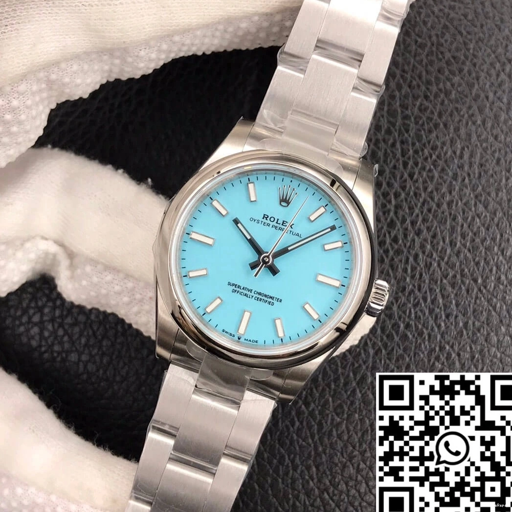Dial Perpetual Factory EW Oyster M277200-0007 31MM Blue Turquoise Rolex 1028
